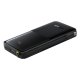 Baseus Bipow 2 10000mah 20W powerbank with digital display built-in USB-C cable - black