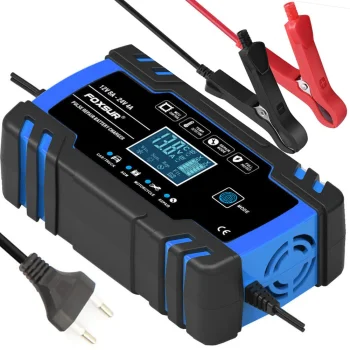 Automatic Car Battery Charger 12V 24V with Repair Function