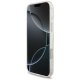 Guess IML Flowers Electro Pearl Strap MagSafe Phone Case Cover iPhone 17 Pro Max - White