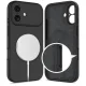 Tech-Protect Silicone MagSafe Case for iPhone 17 Black