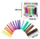 Ikonka Washable Markers for Kids, 20 pcs