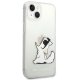 Karl Lagerfeld Choupette Fun Case for iPhone 14 Plus 6.7\" Transparent