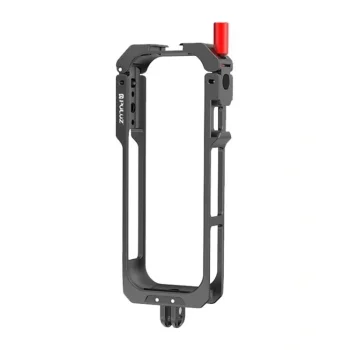 Puluz Metal Protective Case for Insta360 X5 (PU759B), Black