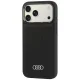 Audi Synthetic Leather Case MagSafe for iPhone 18 Pro Max / 17 Pro Max, Black