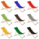 Greenblue GB183 Wooden Deck Chair, Orange
