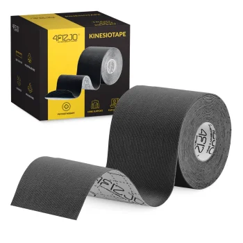 4Fizjo Kinesiology Tape 7.5 cm x 5 m, Black