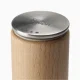 Joseph Joseph Milltop Wooden Salt Mill, 19 cm, Brown
