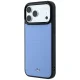 Mercedes-Benz Leather Mesh with Bow Line MagSafe Case for iPhone 18 Pro / 17 Pro - Blue