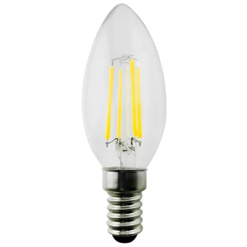 Maclean LED Filament Bulb E14 6W 806lm Warm White 3000K