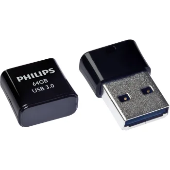 USB Flash Drive Philips Pico Edition 64GB USB 3.0, Black