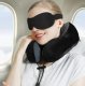 Gray Travel Pillow