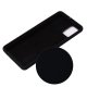 Xiaomi Mi 10 Lite Soft Liquid Silicone Anti-Scratch Protective Case Cover, Black