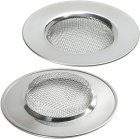 Stainless Steel Sink Strainers, 7.5 cm, 2 pcs