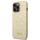 Guess Glitter Script Case for iPhone 14 Pro Gold