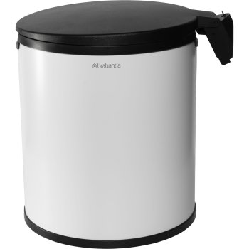 Brabantia 428081 Iebūvējama atkritumu tvertne, 15 L, Balta