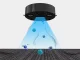 Automatic Cordless Robotic Vacuum Cleaner for Hard Floors, Black