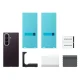 Samsung Clear Case for Galaxy Z Fold 8 Ultra 0.8 mm + 2 pcs Films - Transparent