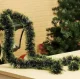 Ruhhy Christmas Tree Garland, Green, 6 m