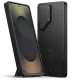 Tech-Protect Kevlar Aura MagSafe Case for Samsung Galaxy S25 Ultra, Black/Orange