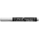 Pica INSTANT 522 Permanent Marker, 1-4mm Bullet Tip, White