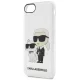 Karl Lagerfeld Transparent Hardcase for iPhone 7/8/SE 2020/2022 KLHCI8HNKCTGT