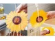 Silicone Coaster / Pot Pad, Flower Design, 5x5 cm