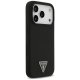 Guess iPhone 17 Pro Case Silicone Triangle Logo MagSafe, Black