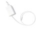 65W USB C Fast Wall Charger with Built-in Cable Power Delivery for Laptops, White