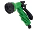 Expandable Garden Hose Set with Spray Gun 5-15m, Green