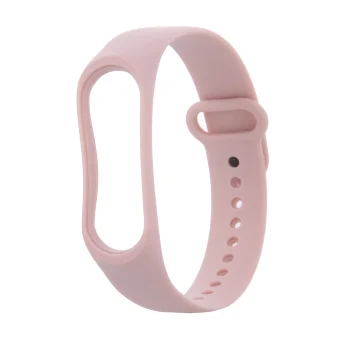Silicone Strap for Xiaomi Mi Band 5 / 6, Powder Pink