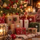 Decorative Christmas Stickers on a Roll 500 pcs 4cm