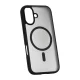 Roobix Dusky MagSafe Case for iPhone 17, Matte Black