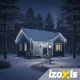 Izoxis 26711 Outdoor LED Icicle Lights, 300 LEDs 15m, Cool White