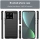 Xiaomi 13 Pro 1.8mm Carbon Fiber TPU Protective Case Cover, Black