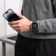 Tech-Protect Silicone Line Strap for Apple Watch 44 / 45 / 46 / 49 mm, Navy Blue