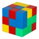 Magnetic cube construction set for kids, 32 pieces