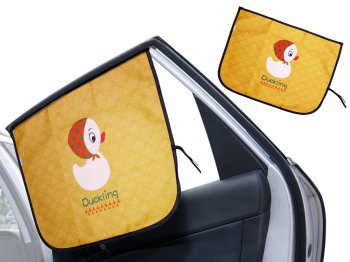 Magnetic Car Side Window Sunshade Sun Visor Curtain Blind, Duck