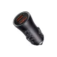 Car Charger Baseus Golden Contactor Max 2xUSB-A 60W Fast Charging - Dark Gray
