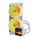 Darkflash Explore DE240 CPU Liquid Cooler, White