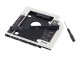 SATA III DVD-RW Bay Second HDD Caddy Adapter 9.5mm