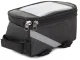 Waterproof bike bag with phone holder, grey
