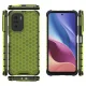 Honeycomb Case with TPU Bumper for Xiaomi Poco F3 / Redmi K40 Pro / K40, Green