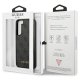 Guess Samsung Galaxy S23 Case 4G Metal Gold Logo Grey