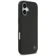 Mercedes iPhone 17 Case Leather Large Laurel Leave MagSafe, Black