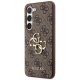 Samsung Galaxy S23 (SM-S911) Guess Big Metal Logo Case Cover (GUHCS23S4GMGBR), Brown | Чехол Кейс Бампер...