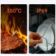 Meatmeet S Pro Kitchen Thermometer with Bluetooth App for Grill and Oven - Gray