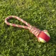 Dog Rope Toy with Tennis Ball, 34 cm