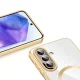 Tech-Protect MagFlex MagSafe Case for Samsung Galaxy A27 5G - Clear / Gold