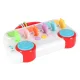 Educational Toy Bus with Keys and Pop-up Animals
