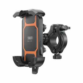 XO C201 Bicycle/Motorcycle Smartphone Holder, Black/Orange